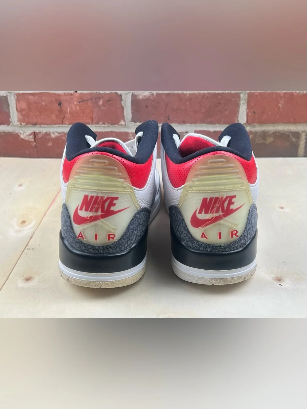 Air Jordan 3 Retro SE Fire Red Denim Sz 13 Men
